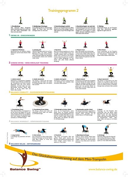 Trainingsposter: Balance Swing™ (Bild & Text)